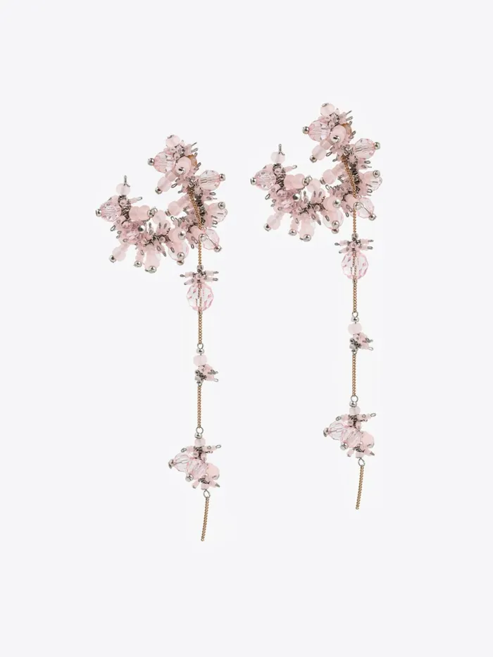 Women Dries Van Noten Jewelry Embroidered Earrings