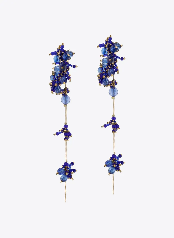 Women Dries Van Noten Jewelry Embroidered Earrings Women Dries Van Noten Jewelry Embroidered Earrings