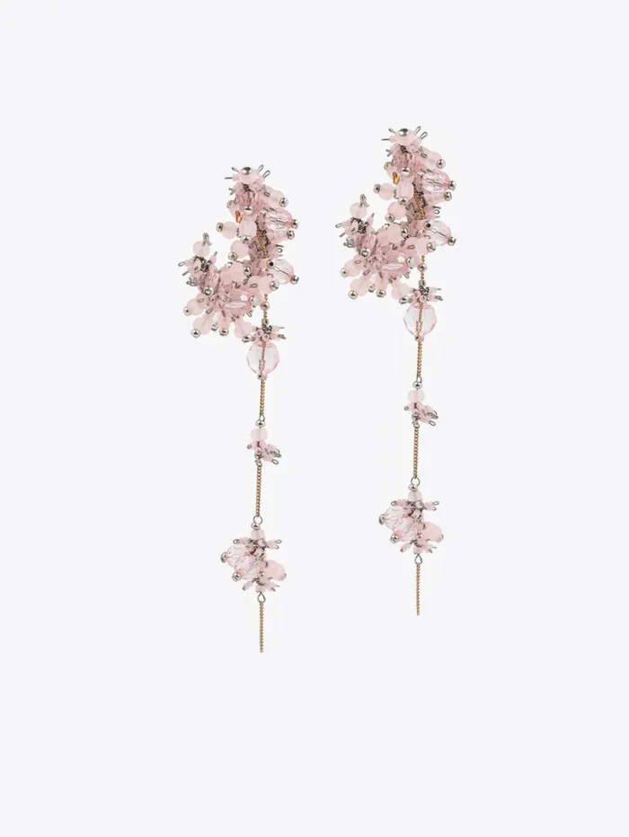 Women Dries Van Noten Jewelry Embroidered Earrings Women Dries Van Noten Jewelry Embroidered Earrings