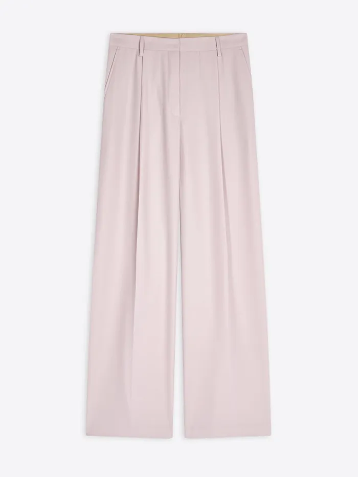 Women Dries Van Noten Pants Loose Pleated Pants