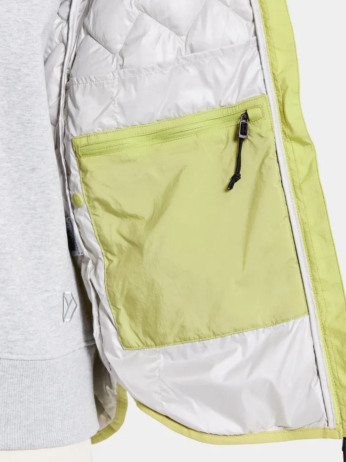 Women Evelyn Jacket Light Avocado Didriksons Spring Jackets