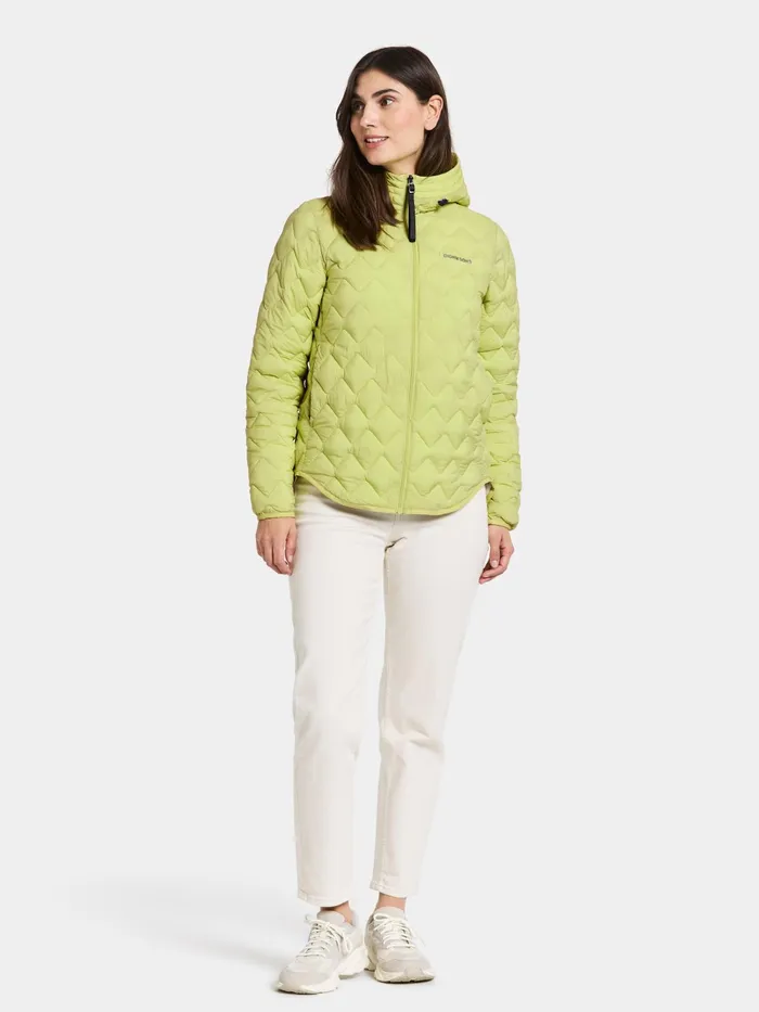 Women Evelyn Jacket Light Avocado Didriksons Spring Jackets