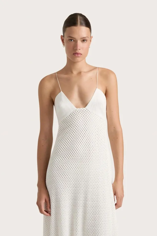 Women Faithfull The Brand Dresses Ciele Maxi Dress Azalea White