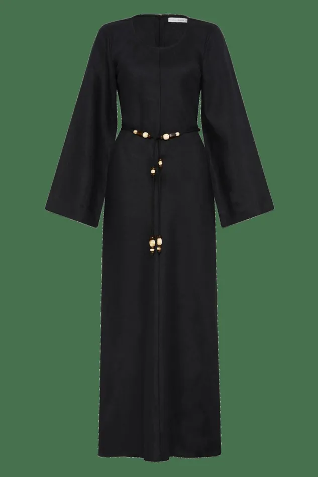 Women Faithfull The Brand Dresses Galea Maxi Dress Black 8211 Faithfull The Brand