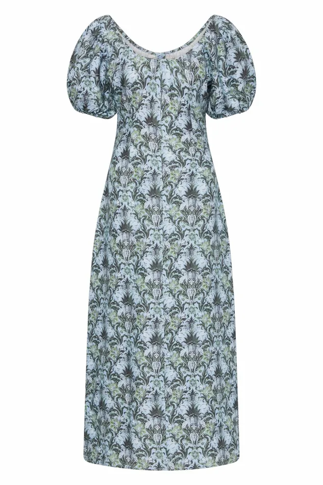 Women Faithfull The Brand Midi Dresses Vence Midi Dress Aurora