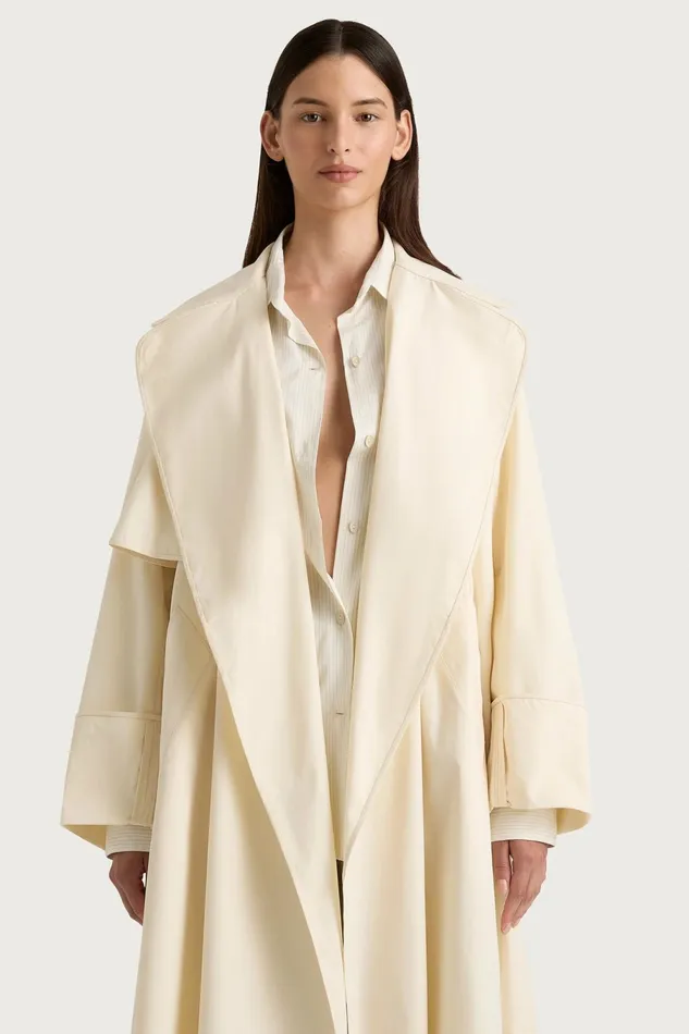 Women Faithfull The Brand Outerwear Vanze Coat Off White