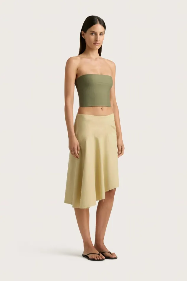 Women Faithfull The Brand Skirts and Shorts Calais Skirt Pear