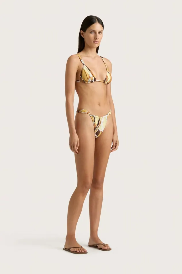 Women Faithfull The Brand Swim Andez Bikini Bottom Sassari Terracotta