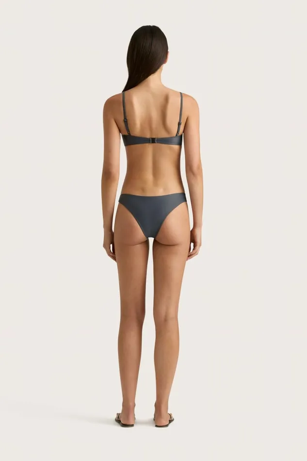 Women Faithfull The Brand Swim Bebe Bikini Bottom Charred Navy