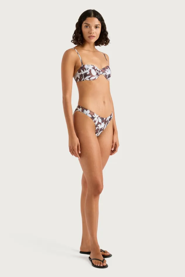 Women Faithfull The Brand Swim Bebe Bikini Bottom Plumeria