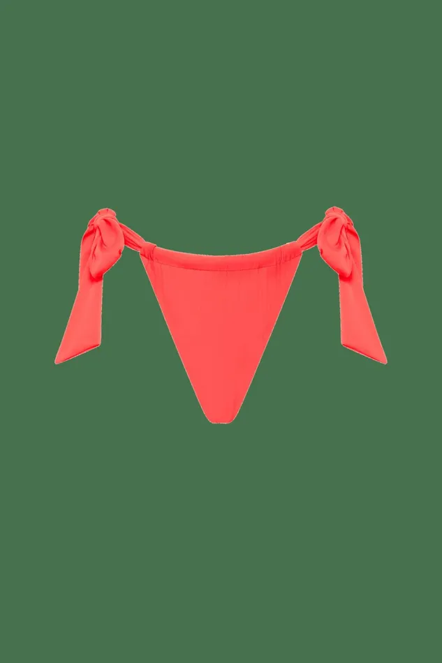 Women Faithfull The Brand Swim Costa Bikini Bottom Vermillion