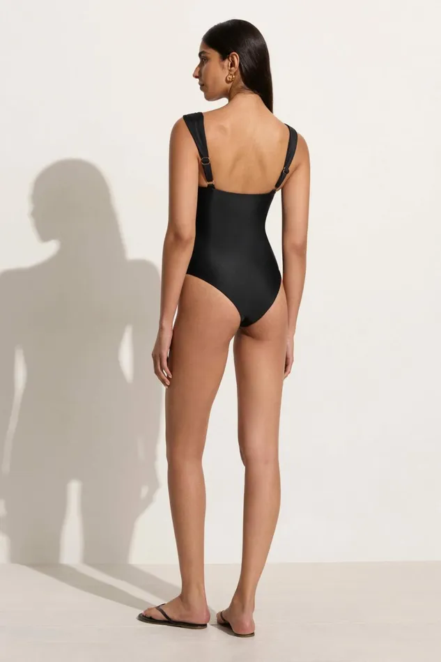 Women Faithfull The Brand Swim Grazie One Piece Black 8211 Faithfull The Brand