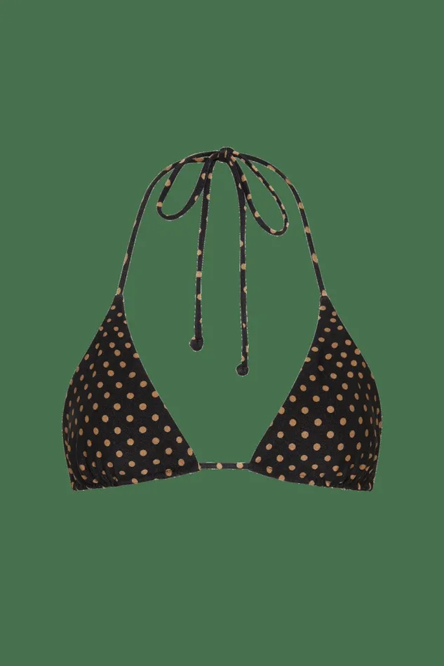 Women Faithfull The Brand Swim Lattea Bikini Top Ludovica Polka Dot 8211 Faithfull The Brand
