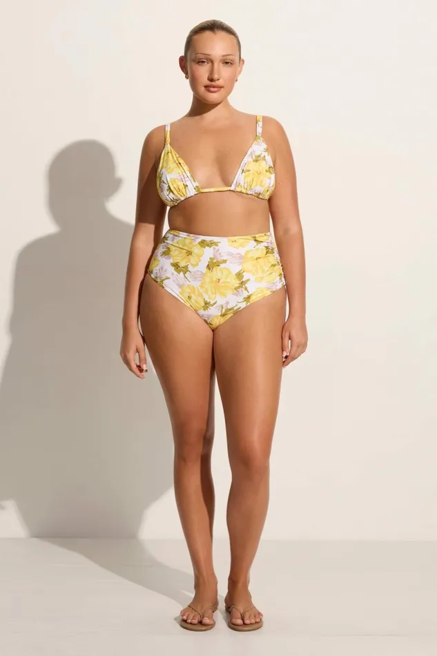 Women Faithfull The Brand Swim Mary Bikini Top Isadora Floral 8211 Faithfull The Brand