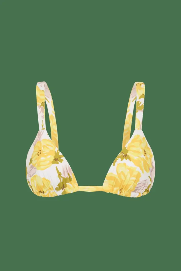 Women Faithfull The Brand Swim Mary Bikini Top Isadora Floral 8211 Faithfull The Brand
