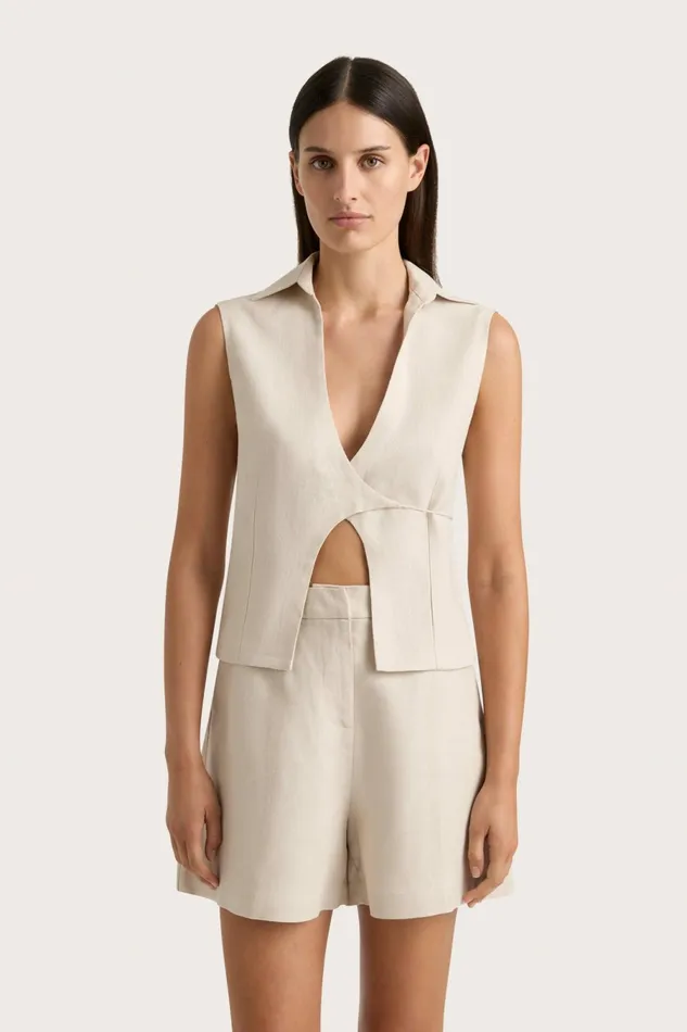 Women Faithfull The Brand Tops Antibes Shirt Sand