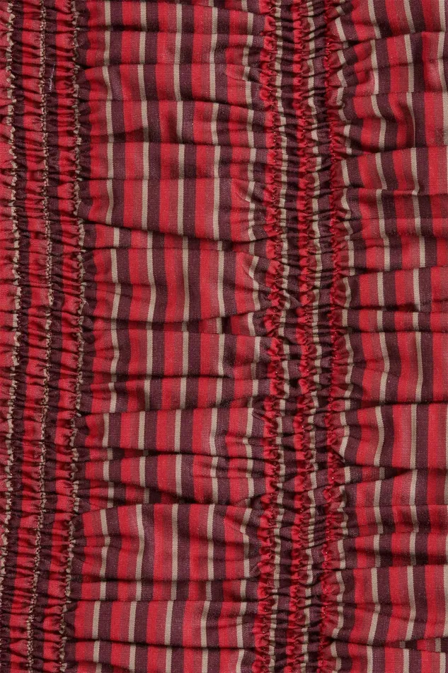 Women Faithfull The Brand Tops Jilliane Top Wine Stripe
