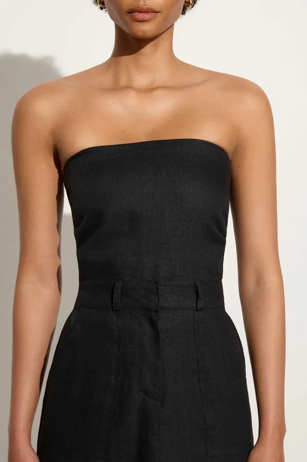 Women Faithfull The Brand Tops Praiyah Bodice Black 8211 Faithfull The Brand