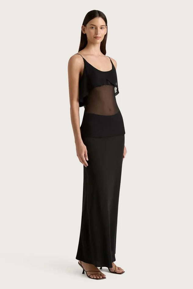 Women Faithfull The Brand Tops Vestlia Top Black