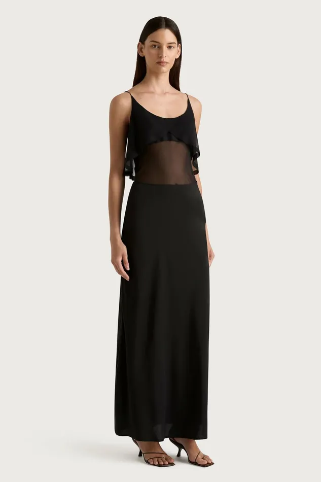 Women Faithfull The Brand Tops Vestlia Top Black