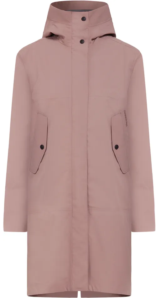 Women Feena Parka Faded Wine Didriksons Autumn Jackets