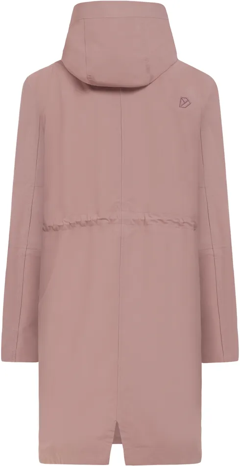 Women Feena Parka Faded Wine Didriksons Autumn Jackets