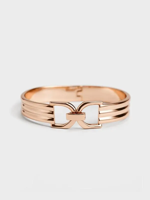 Women Gabine Cuff Bracelet 8211 Rose Gold CHARLES and KEITH Bracelets