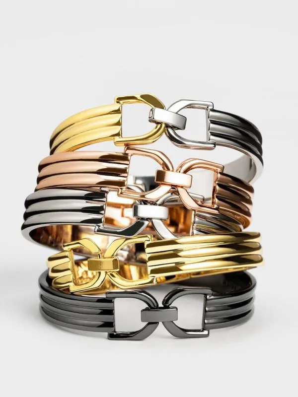 Women Gabine Cuff Bracelet 8211 Rose Gold CHARLES and KEITH Bracelets Women Gabine Cuff Bracelet 8211 Rose Gold CHARLES and KEITH Bracelets