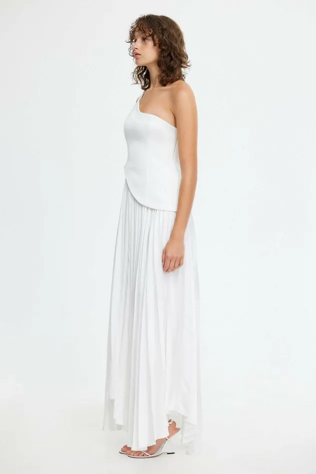 Women GRANGECOURT MAXI DRESS Ivory Acler White Dresses