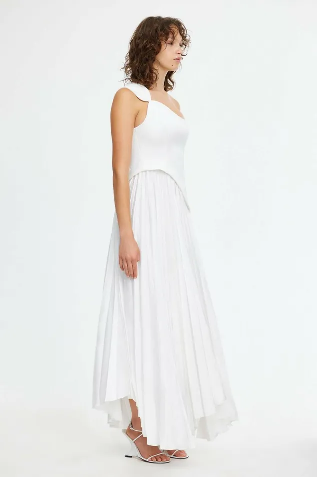 Women GRANGECOURT MAXI DRESS Ivory Acler White Dresses