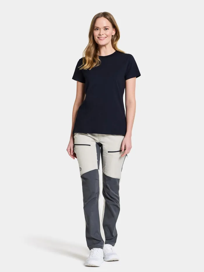 Women Ingar TShirt Dark Night Blue Didriksons TShirts