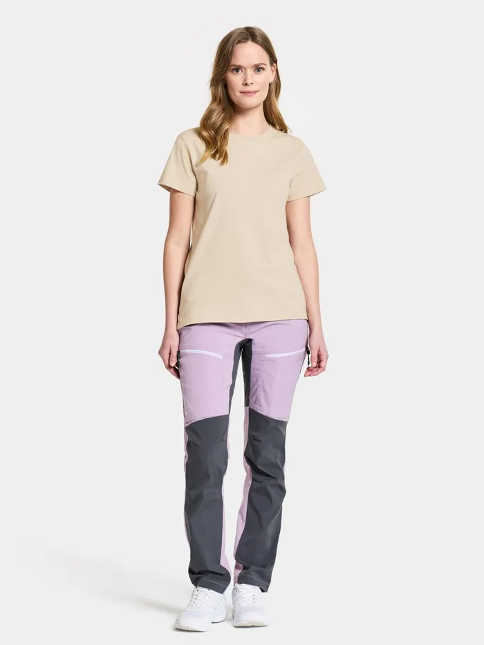 Women Ingar TShirt Light Beige Didriksons TShirts