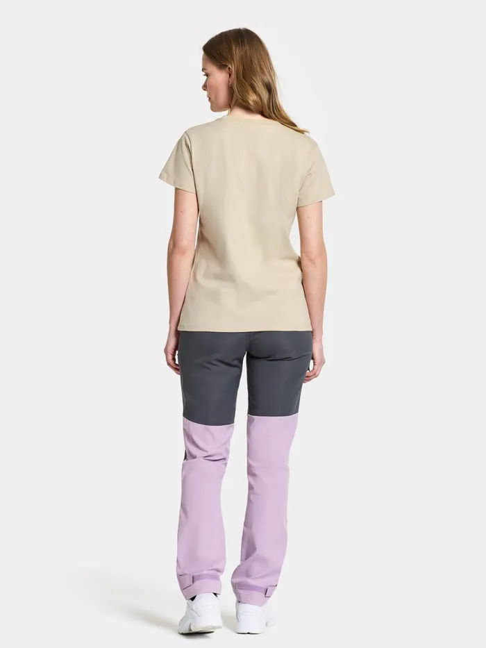 Women Ingar TShirt Light Beige Didriksons TShirts