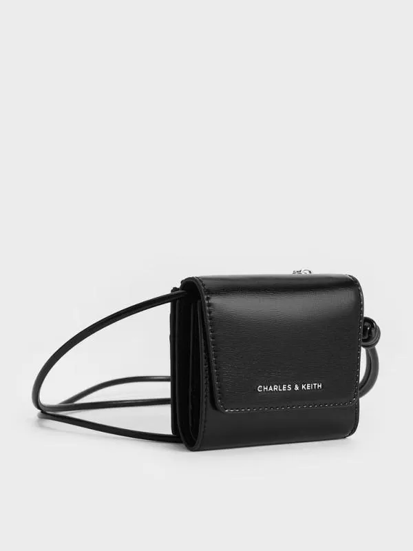 Women Irie Small Wallet 8211 Noir CHARLES and KEITH Small Wallets