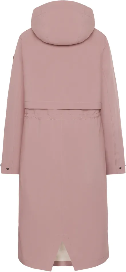 Women Isolde Parka Long Faded Wine Didriksons Spring Jackets