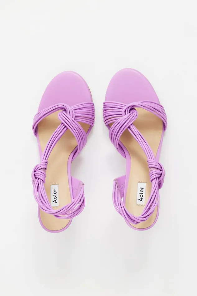 Women IVERLY KNOT WEDGE Mulberry Acler Shoes