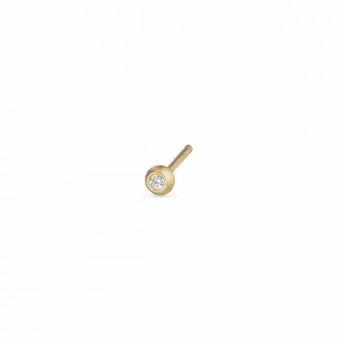 Women Jane Knig 14 Karat Kuglerestik I 14 Karat Guld Med 002 Ct Brill