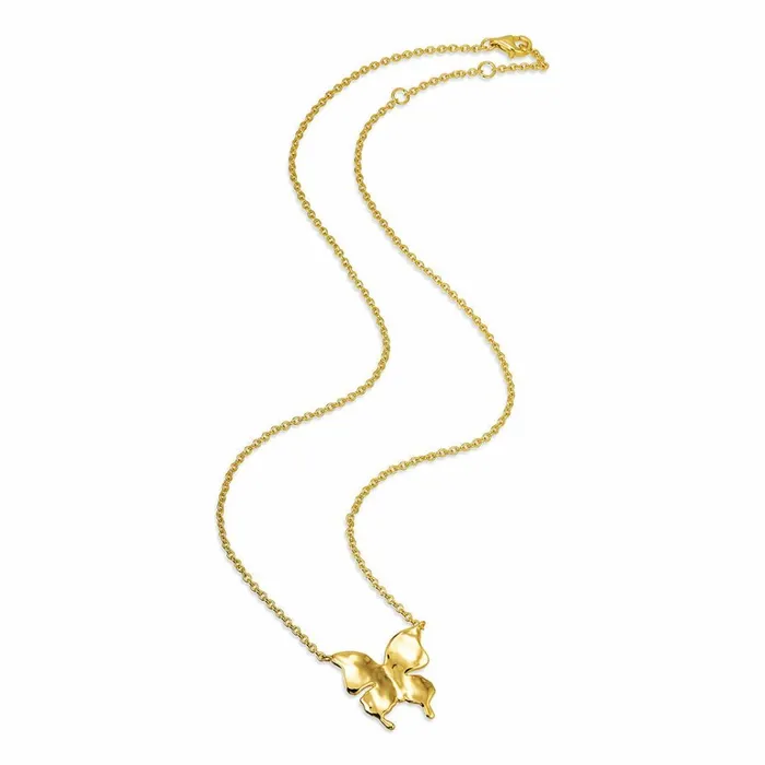 Women Jane Knig Gold Necklaces Butterfly Necklace
