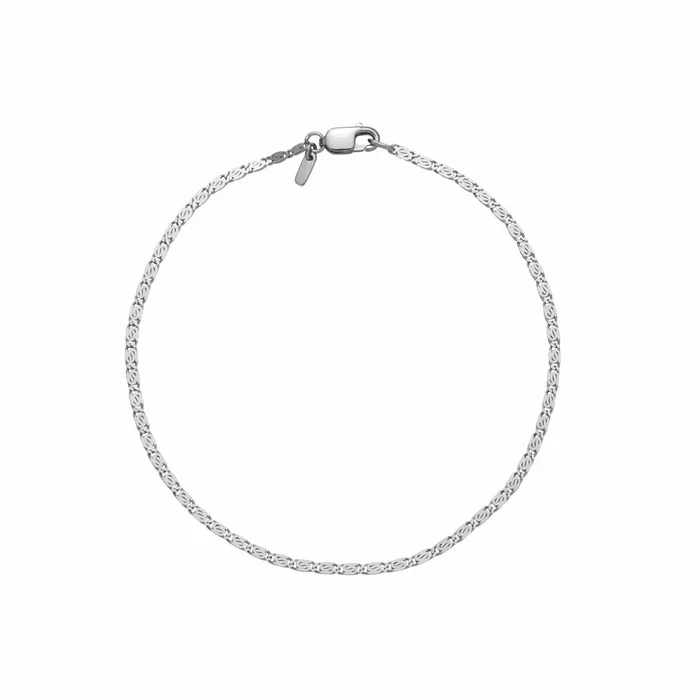 Women Jane Knig Silver Bracelets Envision SChain Bracelet Large 195 Cm