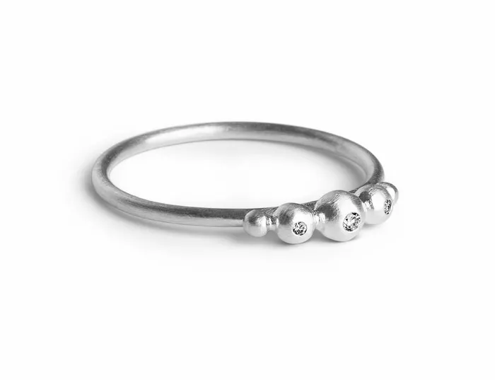 Women Jane Knig Silver Rings Medium Diadem Ring
