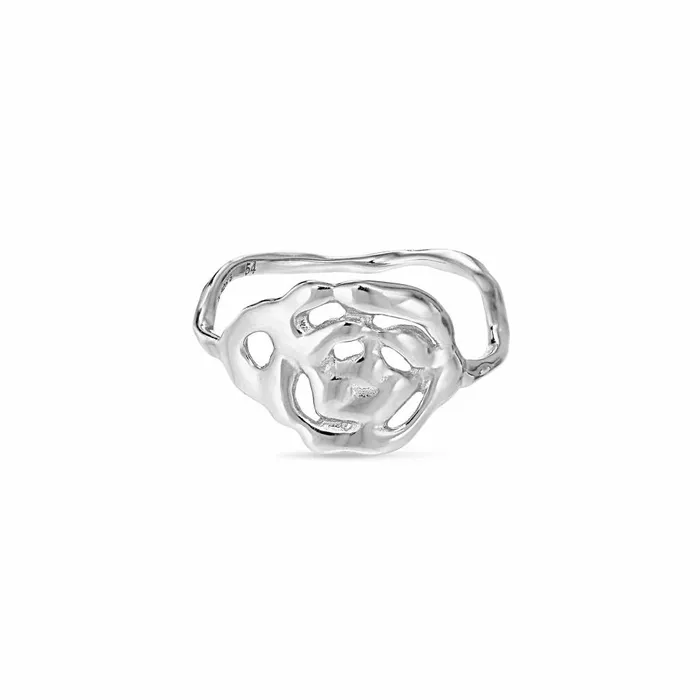 Women Jane Knig Silver Rings Rose Ring