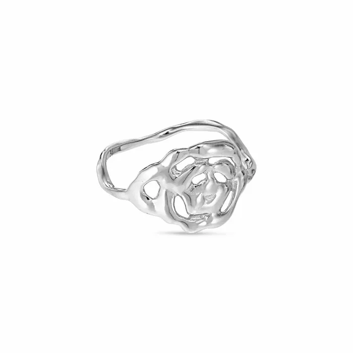 Women Jane Knig Silver Rings Rose Ring