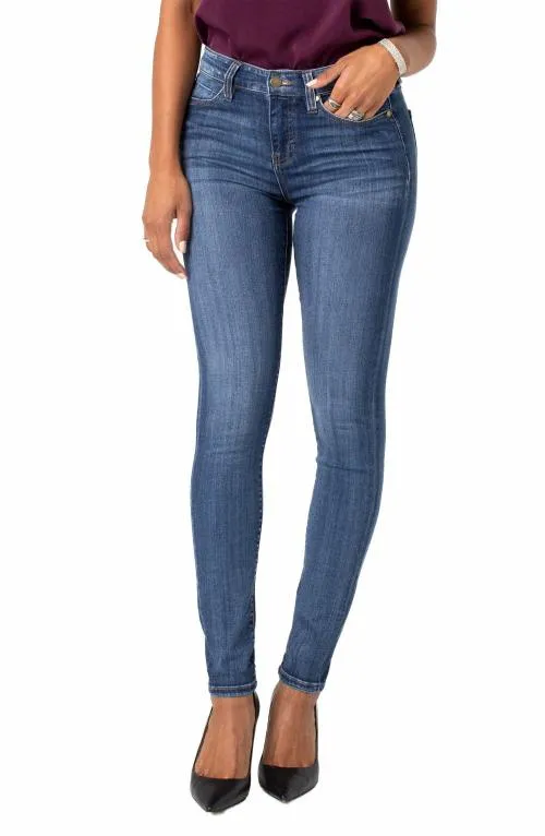 Women Jeans Liverpool Los Angeles Abby Skinny High Performance Eco Denim Victory