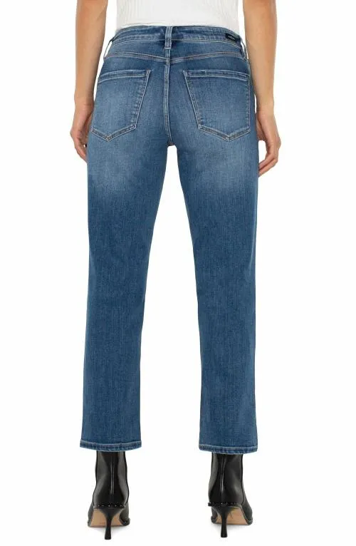 Women Jeans Liverpool Los Angeles Kennedy Crop Straight Mcallaster