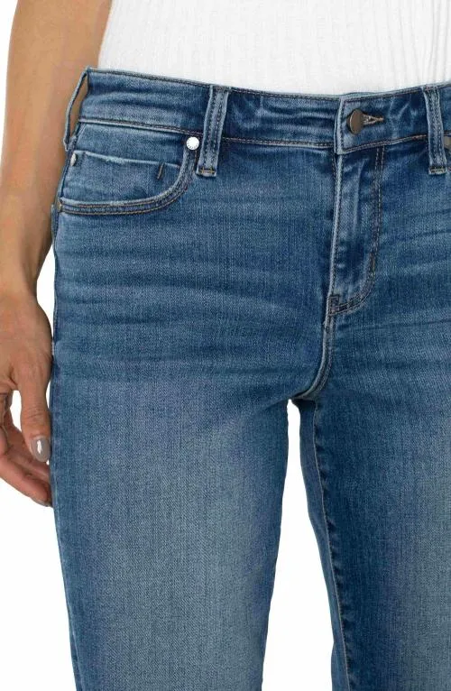 Women Jeans Liverpool Los Angeles Kennedy Crop Straight Mcallaster