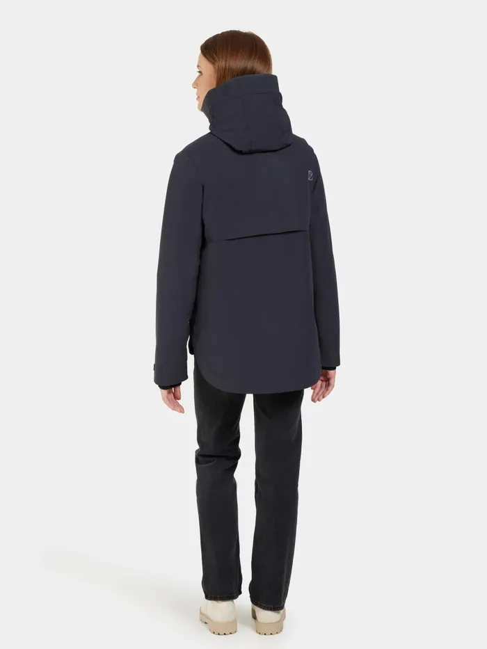 Women Jennie Jacket Dark Night Blue Didriksons Autumn Jackets