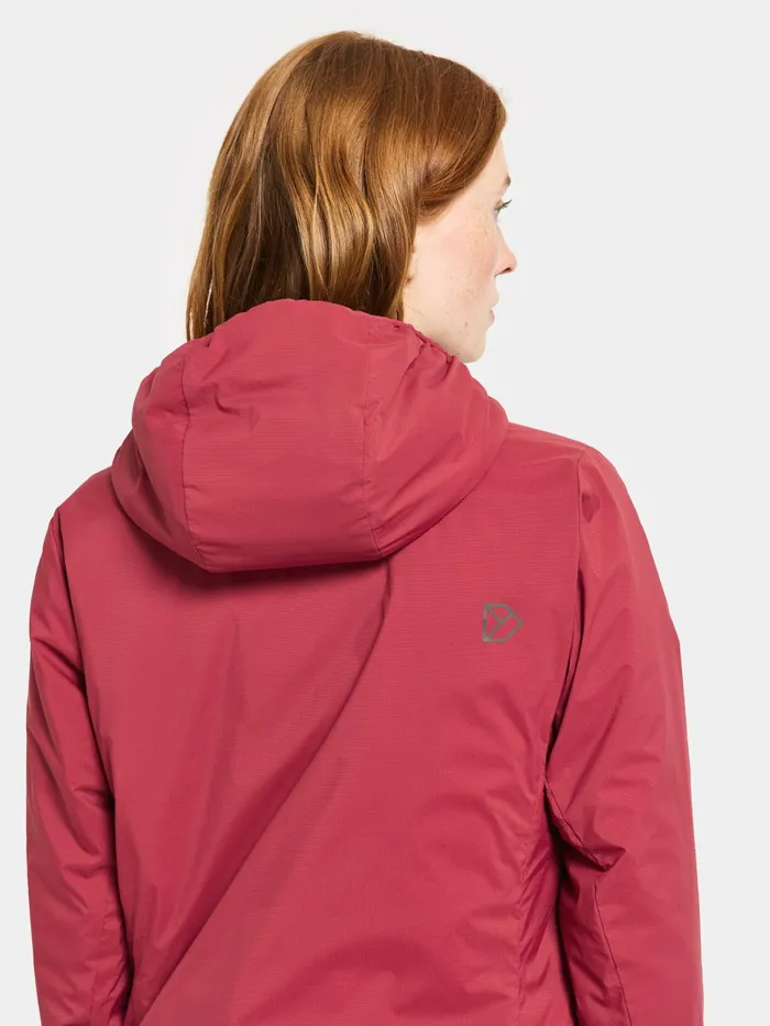 Women Karix Jacket Royal Red Didriksons Autumn Jackets