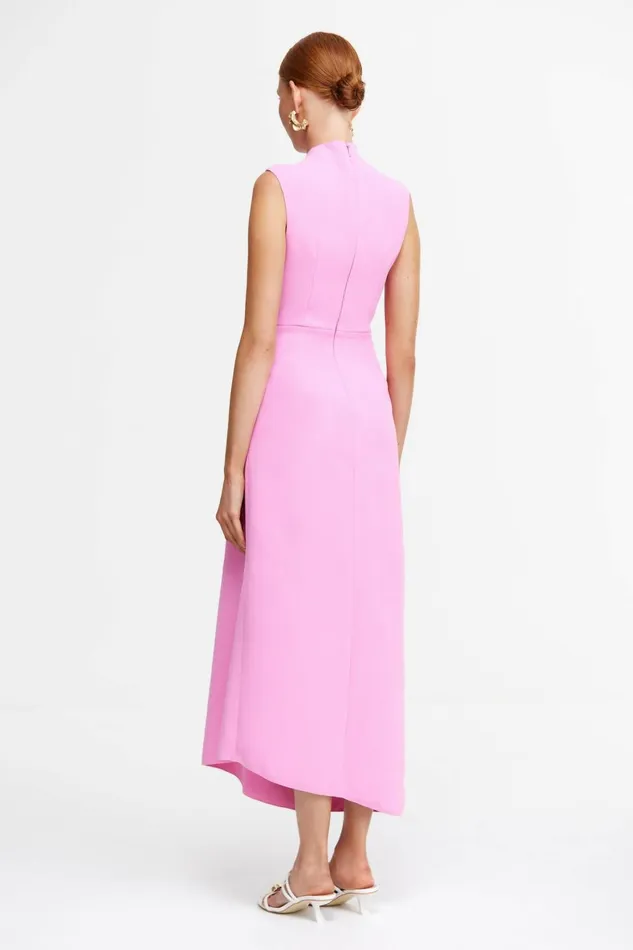 Women KEMPSEY MIDI DRESS Pop Pink Acler Midi Dresses