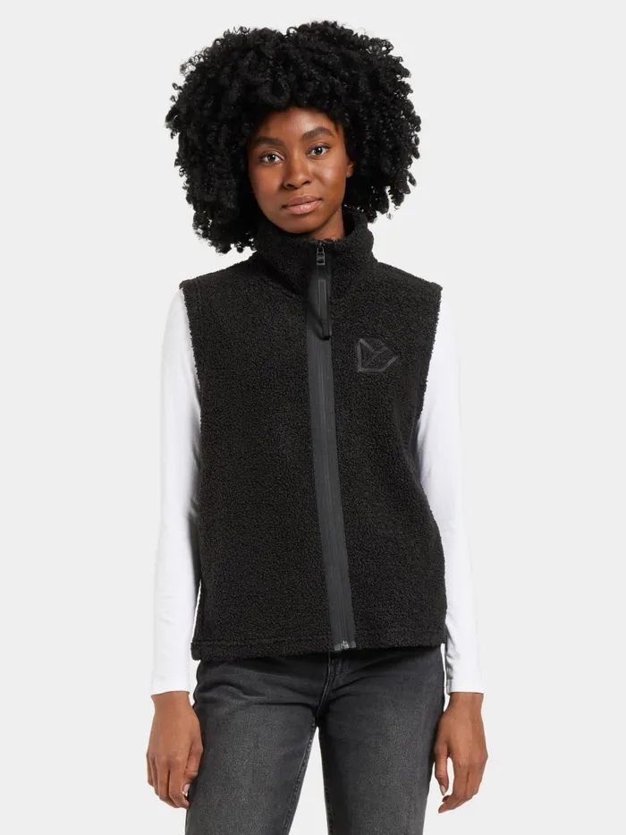 Women Kiana Vest Black Didriksons Vests