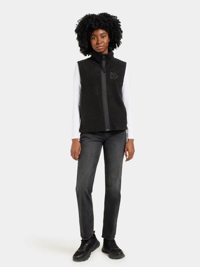 Women Kiana Vest Black Didriksons Vests